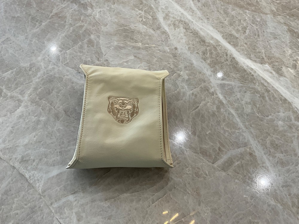 Beechcraft Jaguar Edition Headrest Embroirded Leather Cover