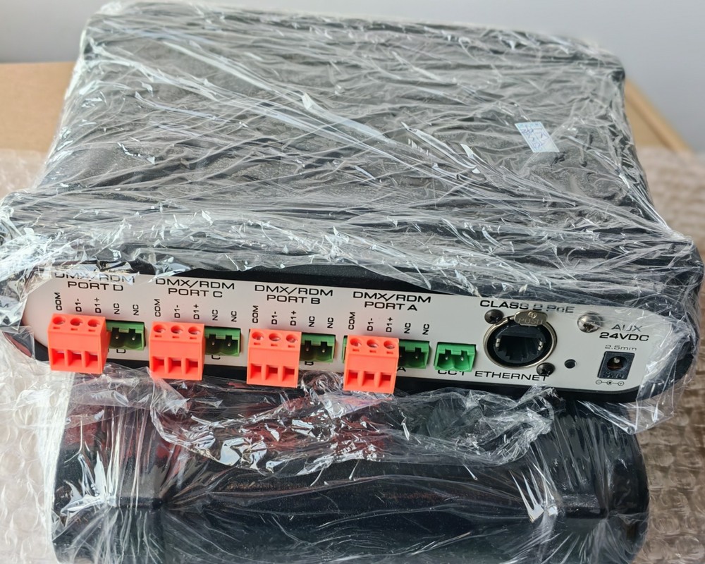 Pathway Connectivity PATHPORT DMX/RDM Ethernet Gateway 4 Port Test OK