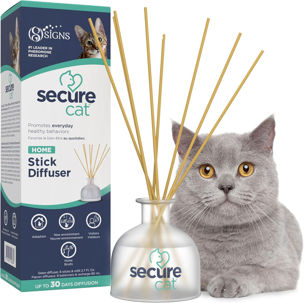 Securecat Calming Diffuser for Supporting Calm and Well-Being to Help Relieve An
