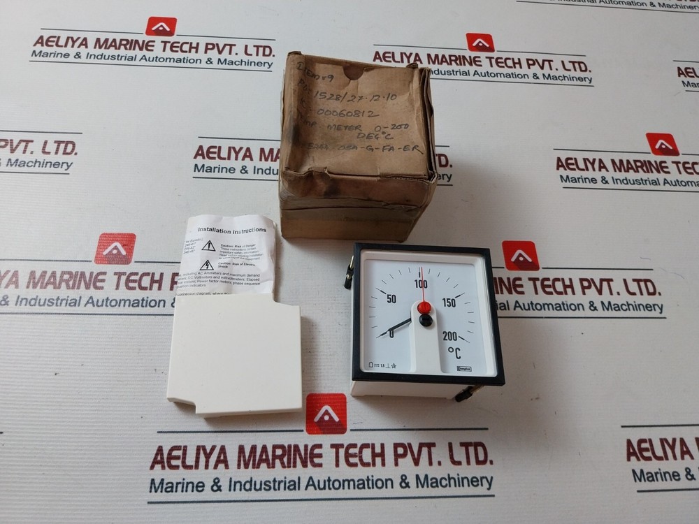 CROMPTON E244-05A-G-FA-**-ER Analogue Din Panel Meter 0-200C