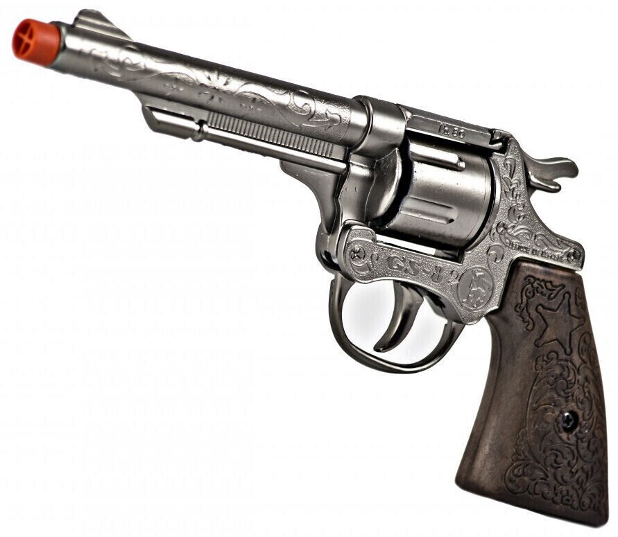 Billy The Kid Cap Gun Replica Diecast Western Pistol Revolver Cowboy Prop Toy