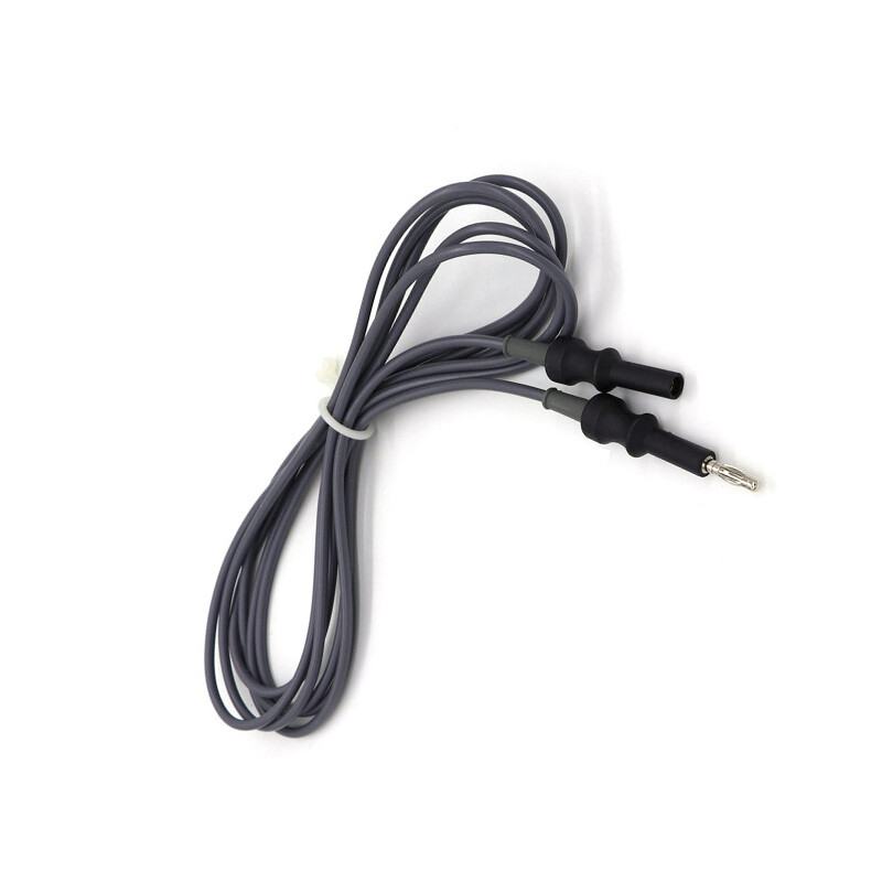 Endoscopic Unipolar Electrocoagulation Cable 4.0 to 4.0 Electrocoagulation Cable