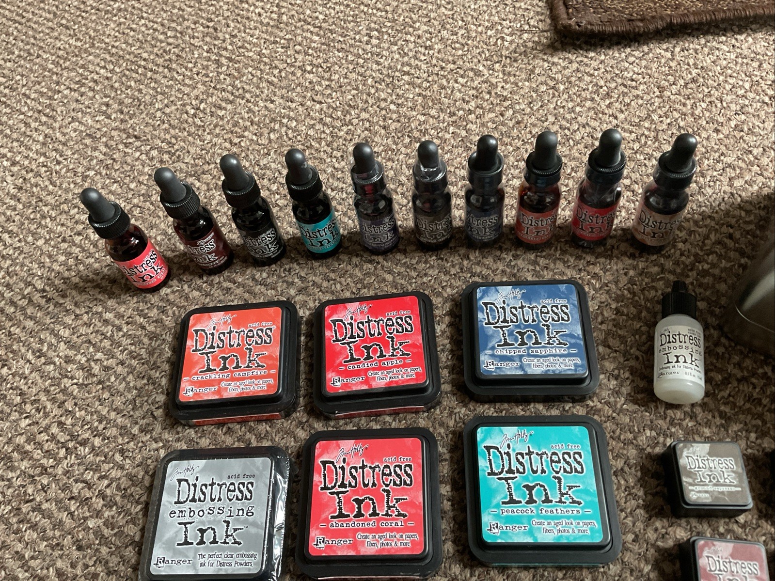 Tim Holtz Distress Ink with Reinkers