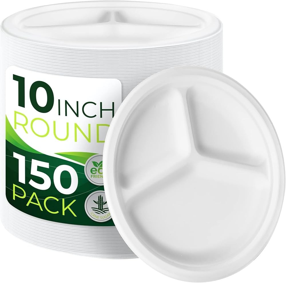 postable Paper Plates, Heavy Duty, Eco Friendly, Biodegradable