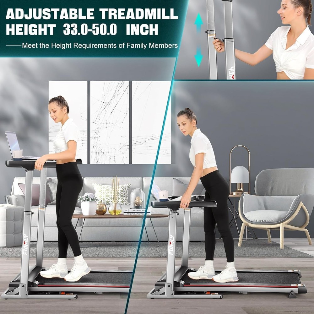 🏃‍➡ Unique Adjustable Height Design Treadmill Machine for Home Excercise🏃‍➡