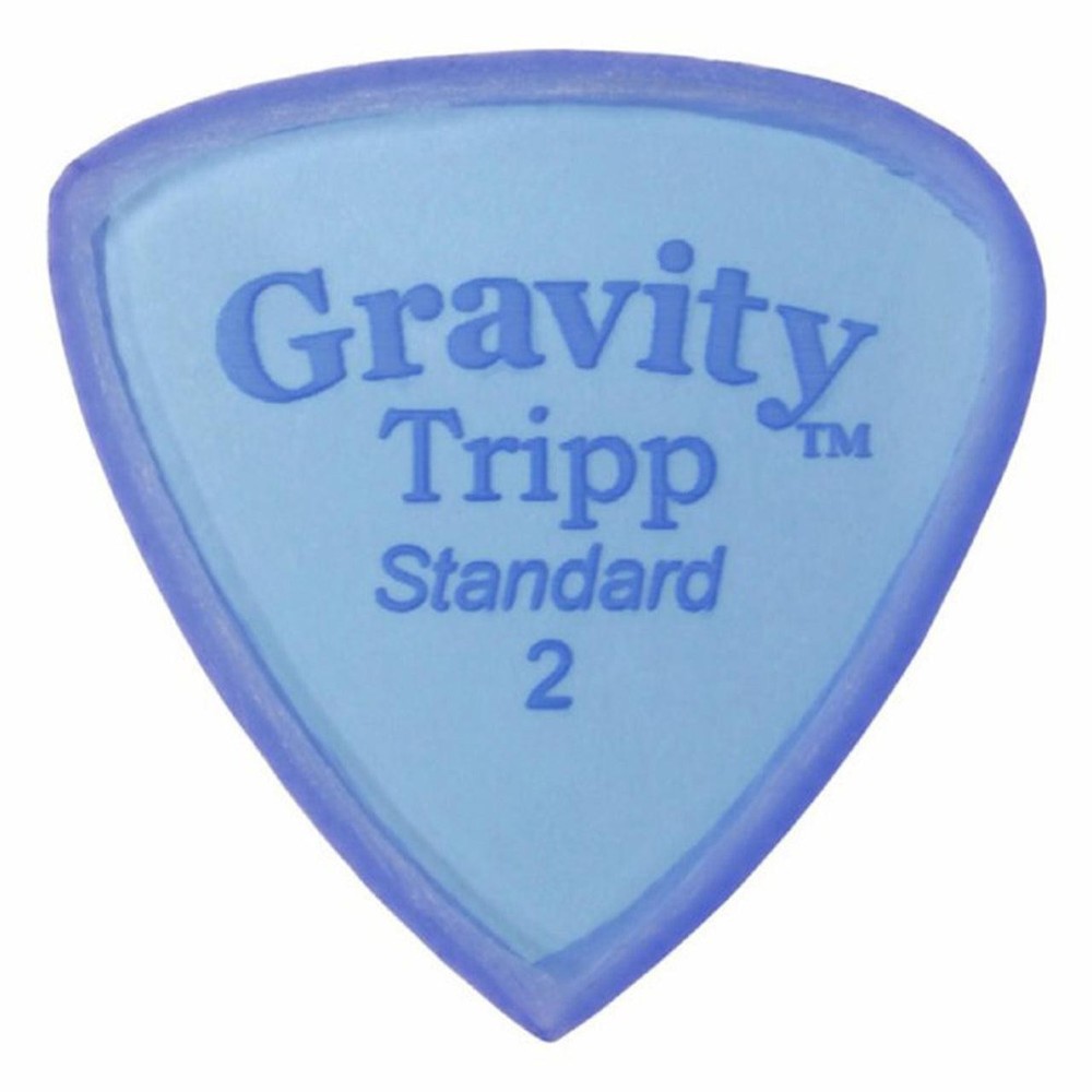 Used Gravity Picks Tripp Standard Master Pick, 2mm, Blue