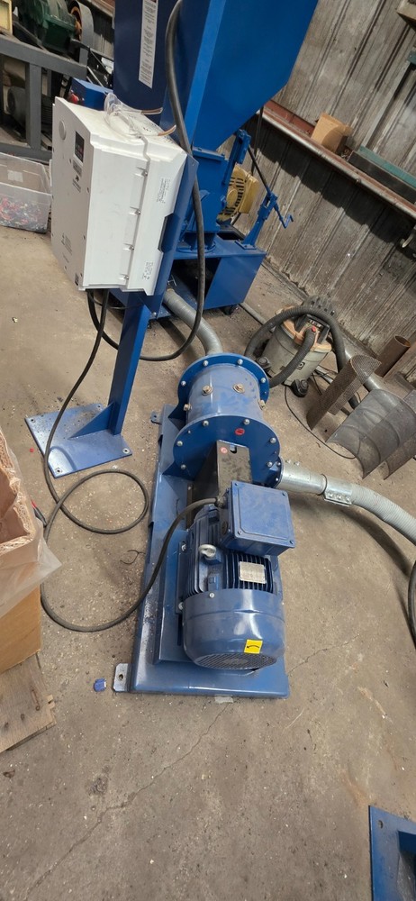 Used Cable Management C1 Wire Chopper / Wire Granulator System With Turbo