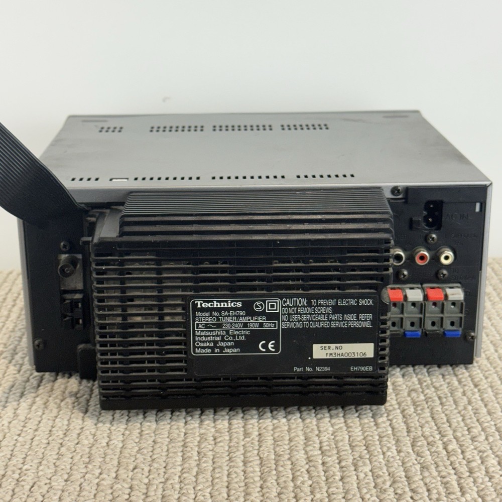 Technics SA-EH790 Stereo Tuner Amplifier Hi-Fi Separate - Tested Working
