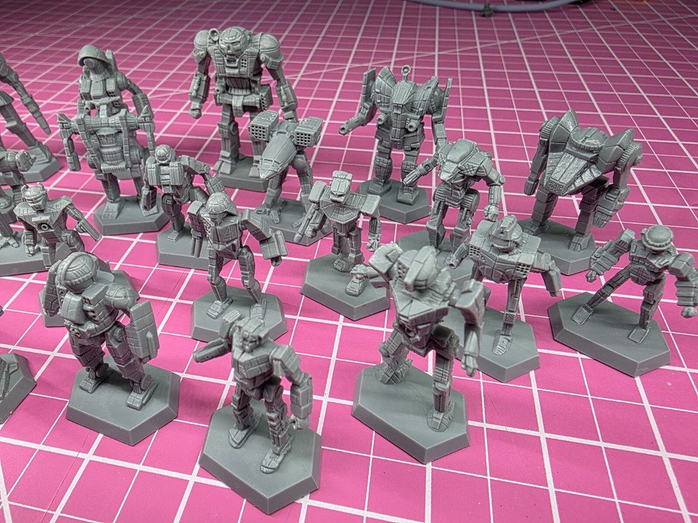 NEW RARE 2014 Battletech Mini - Dervish Base #14 - 35000BMech
