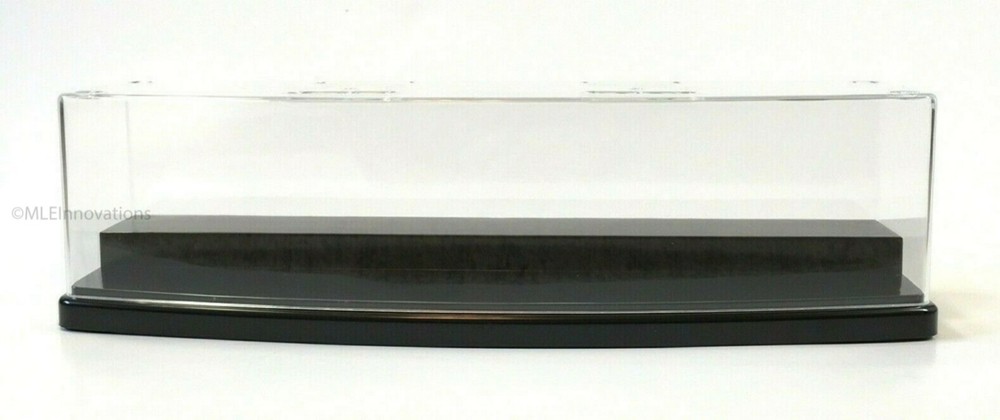 Hot Wheels Display Case Large Clear Acrylic Plastic Box Dust Proof Step 13" x 4"