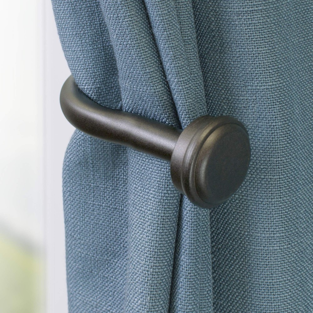 Cap Curtain Holdback Copper