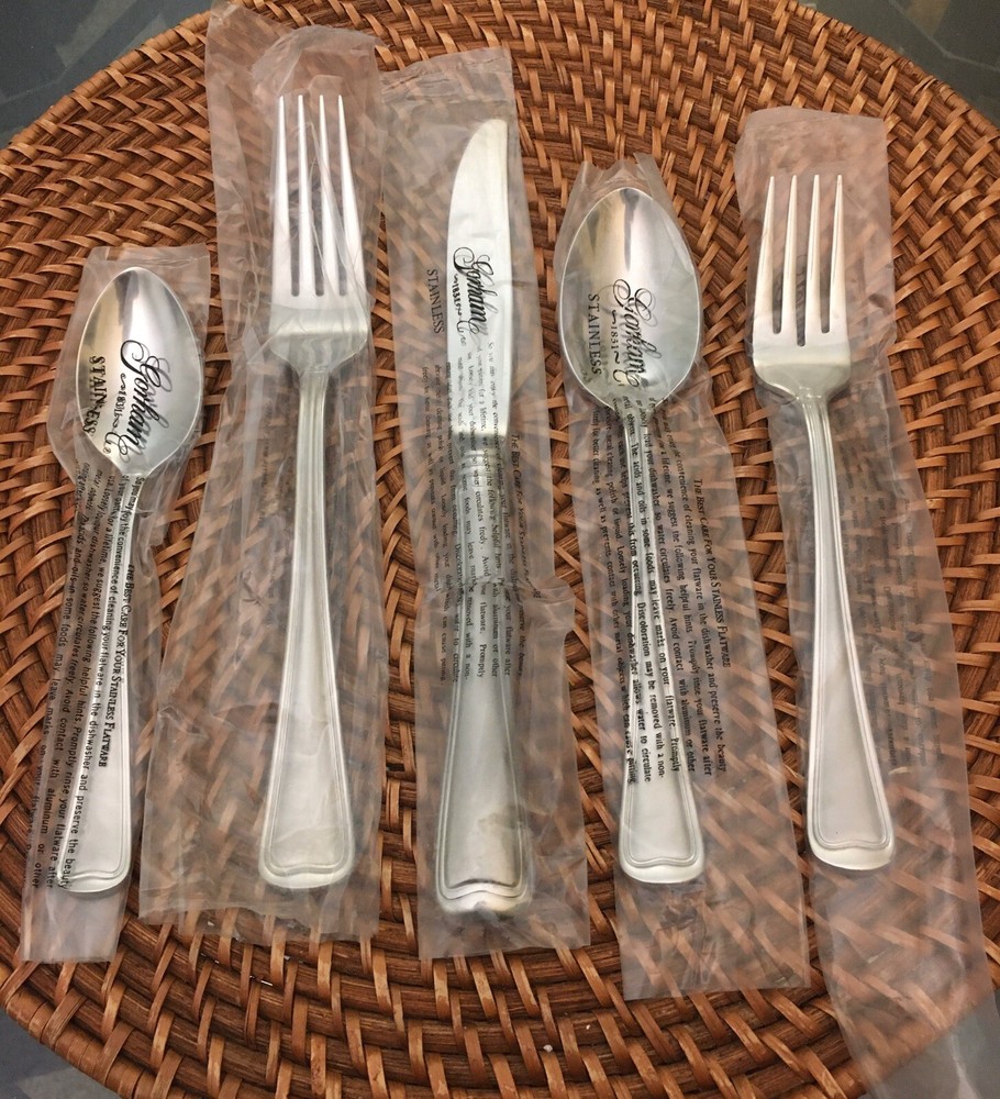 GORHAM - MONET GLOSSY - STAINLESS FLATWARE SILVERWARE - YOU CHOOSE * NEW *