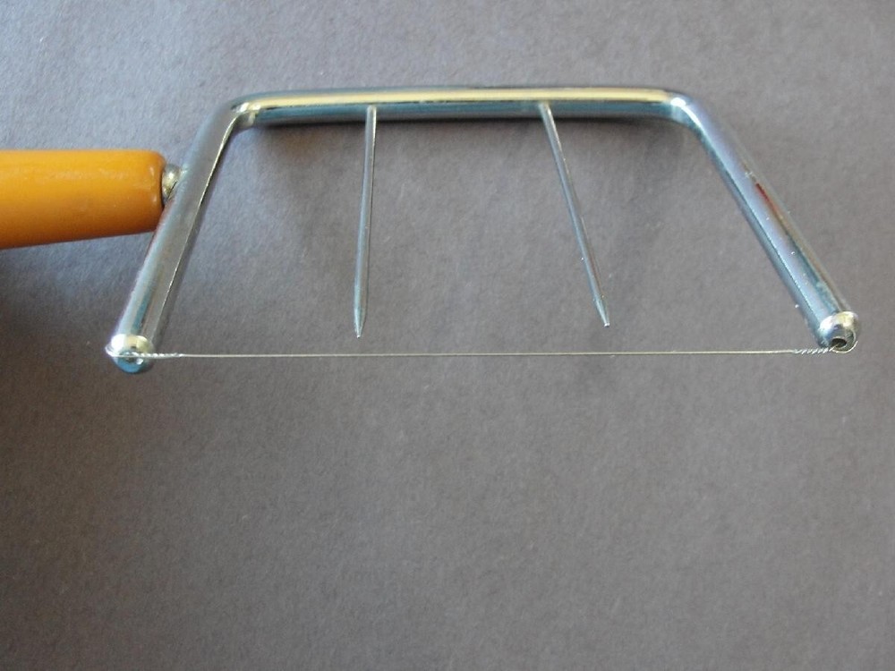 Butterscotch Bakelite Handled Cheese Slicer