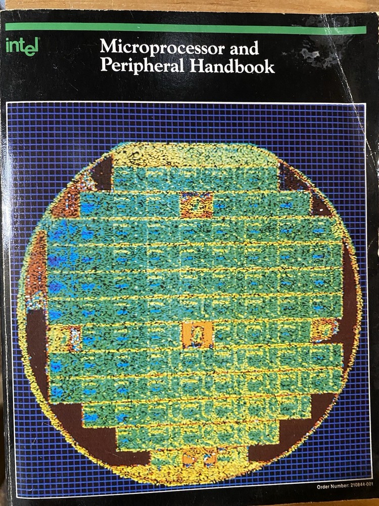 Intel Microprocessor and Peripheral Handbook Vintage Data Book