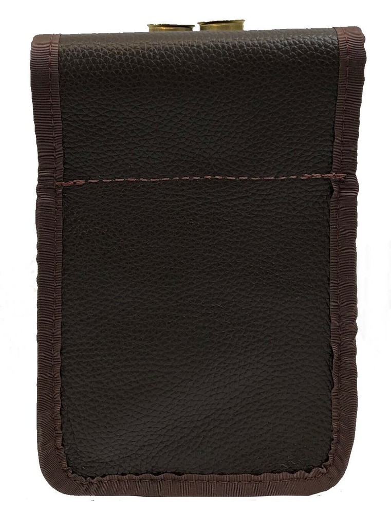 Single box shotgun shell pouch sporting clay skeet trap Leather PERSONALIZATION