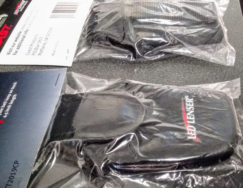 Coast LED Lenser TT2019CP Padded Headlamp Sheath With Partial Closure - 3pc
