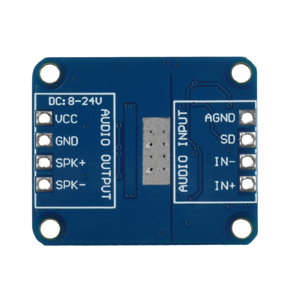 High Power Digital Amplifier Module DC 8V-24V Mono Class D Power Amplifier Board