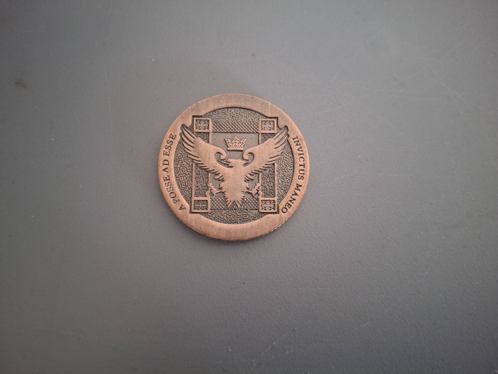 Dollar Size "Copper" Artifact Coin By Ellusionist