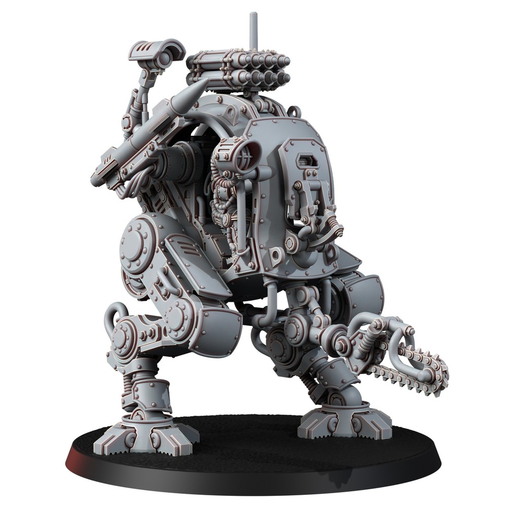 SOLAR GUARD MECH WITH MISSILE LAUNCHER