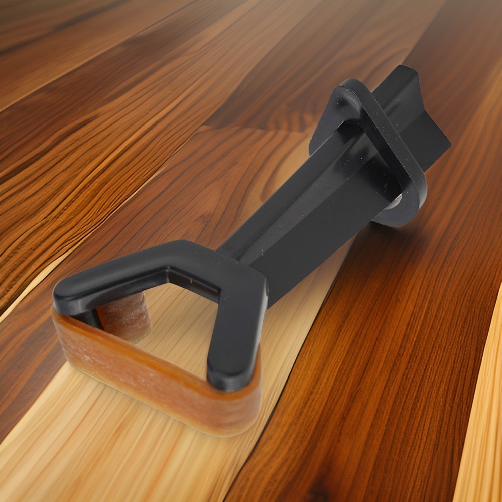 Pool tip clamp Black Plastic Repair Replacement Stable Tool 1pc 90*45mm