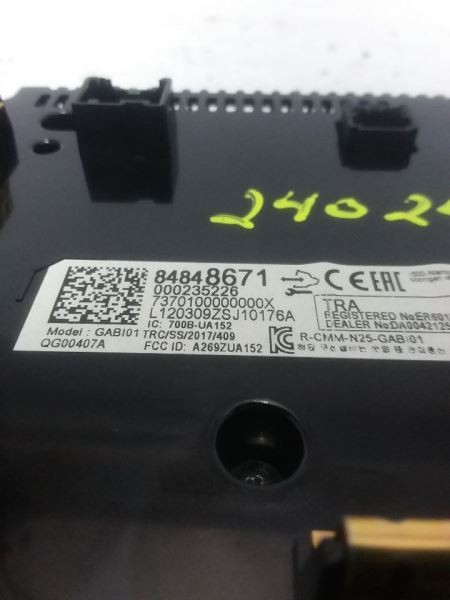 Radio Display Driver Information Display Screen Fits 20-23 XT6 84848671