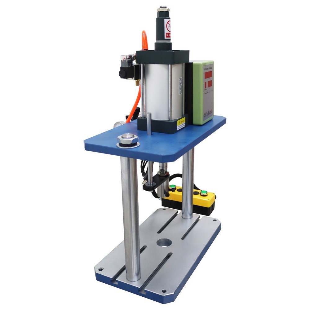 1102lb Pneumatic Punch Machine Compressed Air Punch Press w/Controller 2 Columns