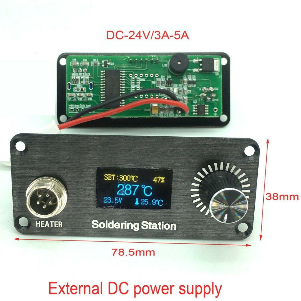 T12 Soldering Iron Tip Station Temperature Controller board OLED Screen DIY