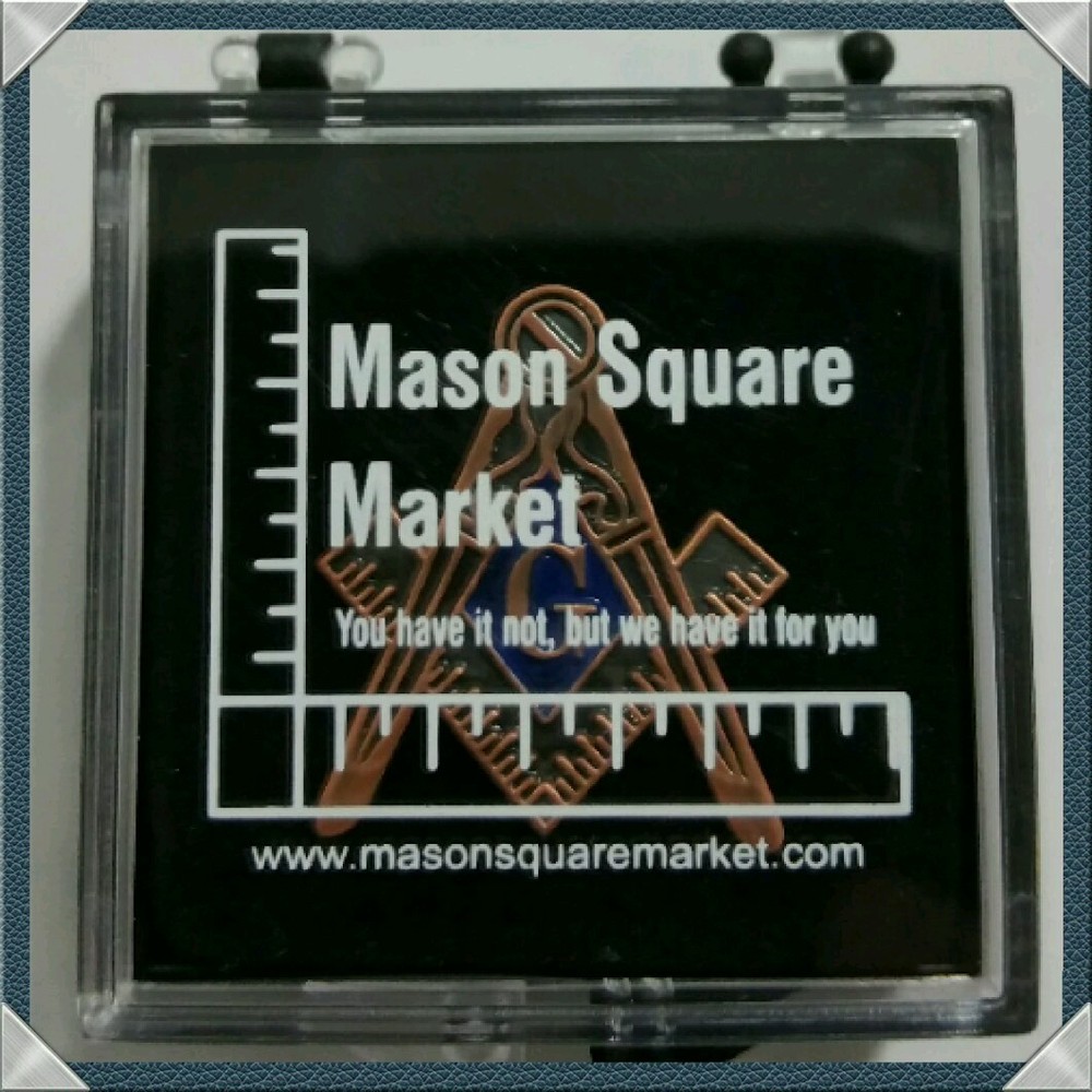 Freemason Blue Lodge Lapel Pin