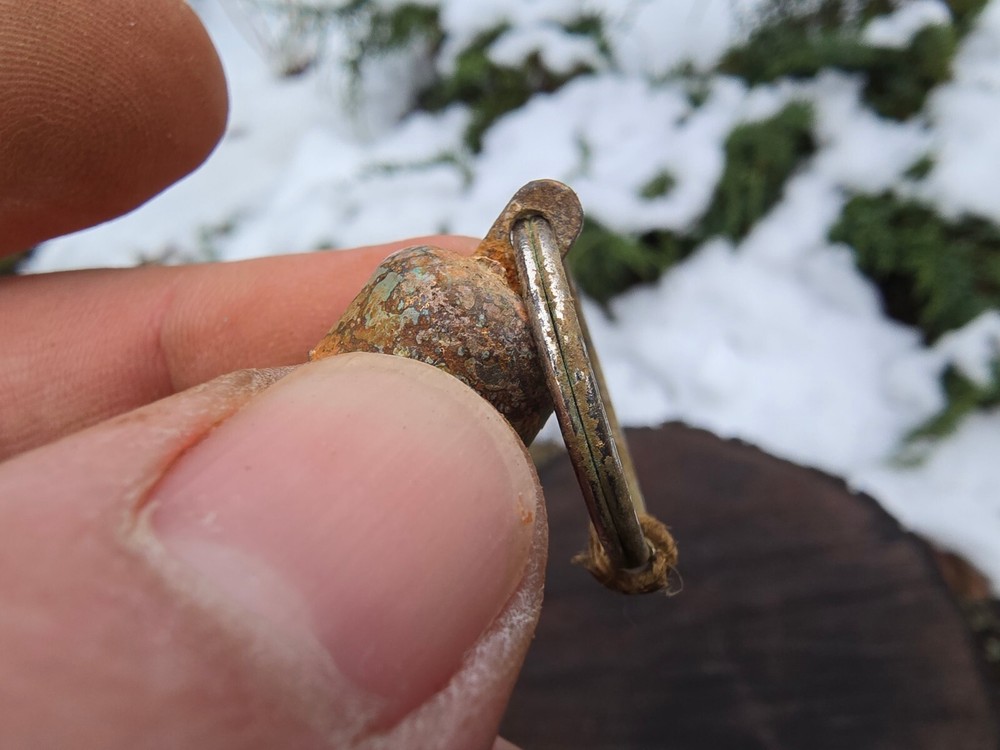 WW2 Accessories from the German bunker relic.