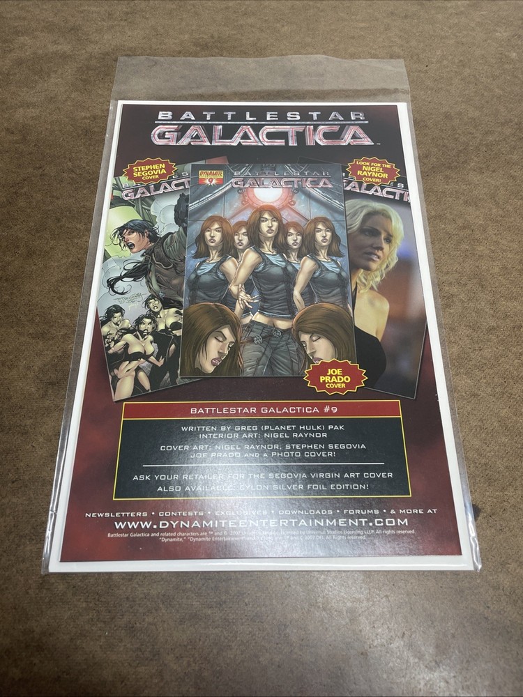 Battlestar Galactica 8 Dynamite Entertainment - NM