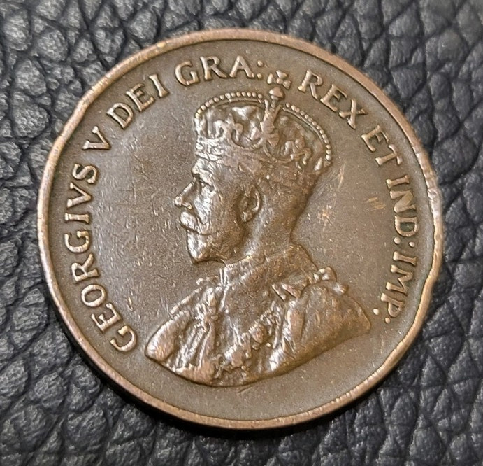 1929 Canada 1 Cent Coin