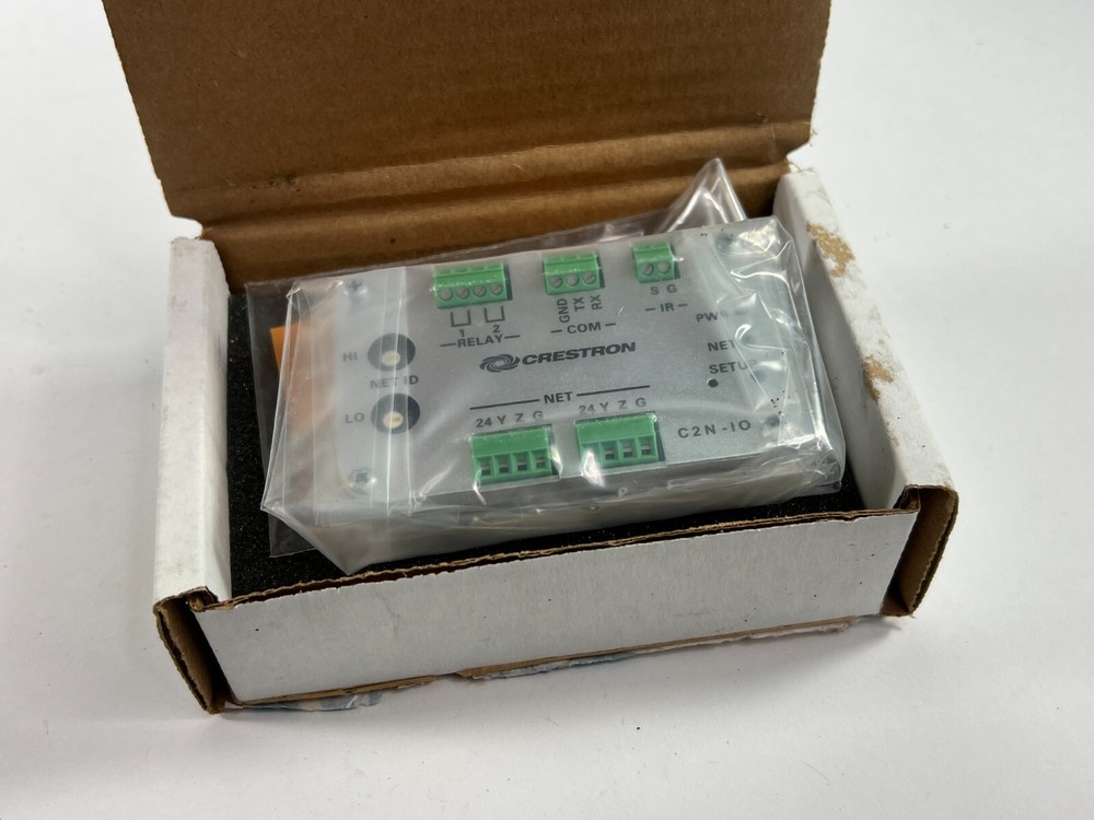 Crestron C2N-10 Keypad – New with Bracket – Unit #1