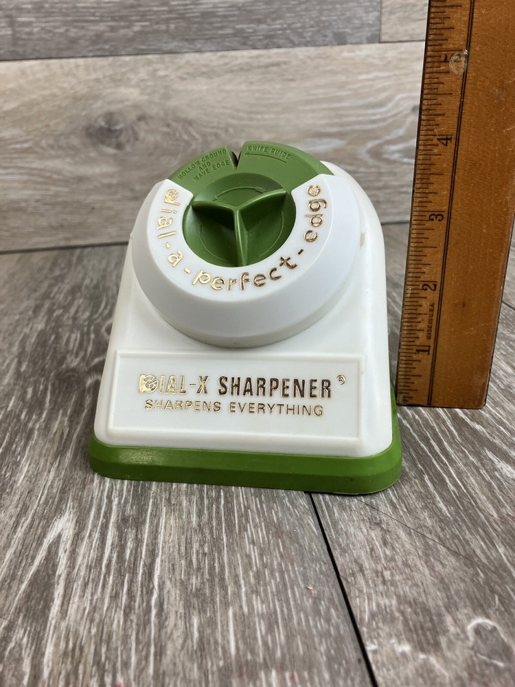 Dial X Sharpener Vintage Knife Sharpener Western Select Made In USA
