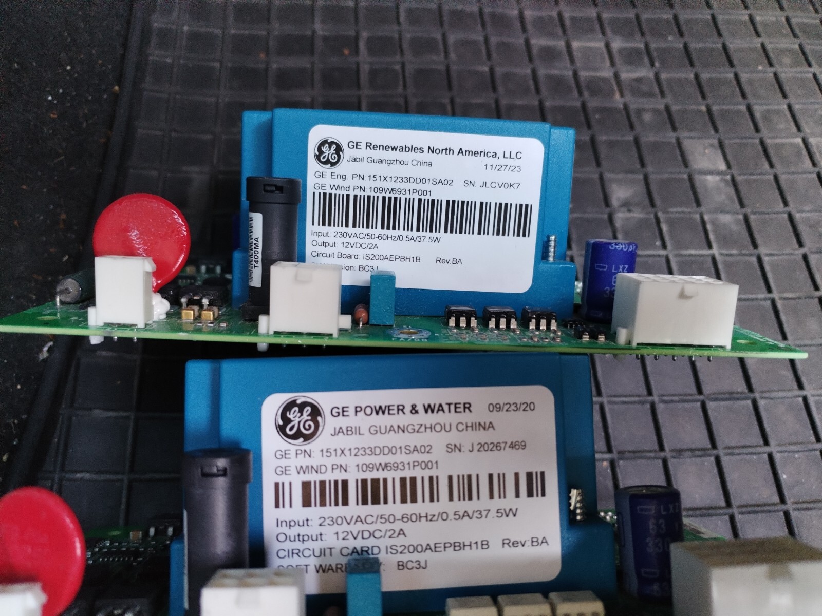 GE Power&Water pitch battery charger assembly