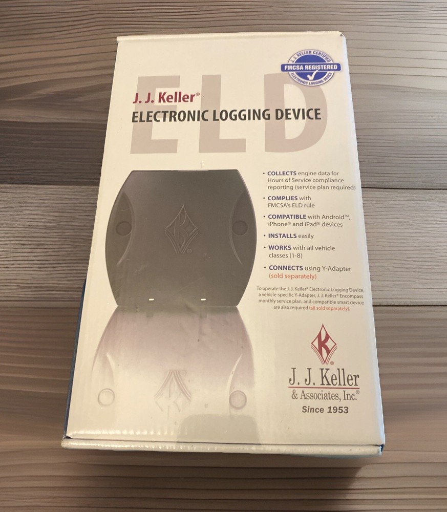 JJ Keller Electronics Logging Device #51078 Use With Android iPhone iPad +FMCSA