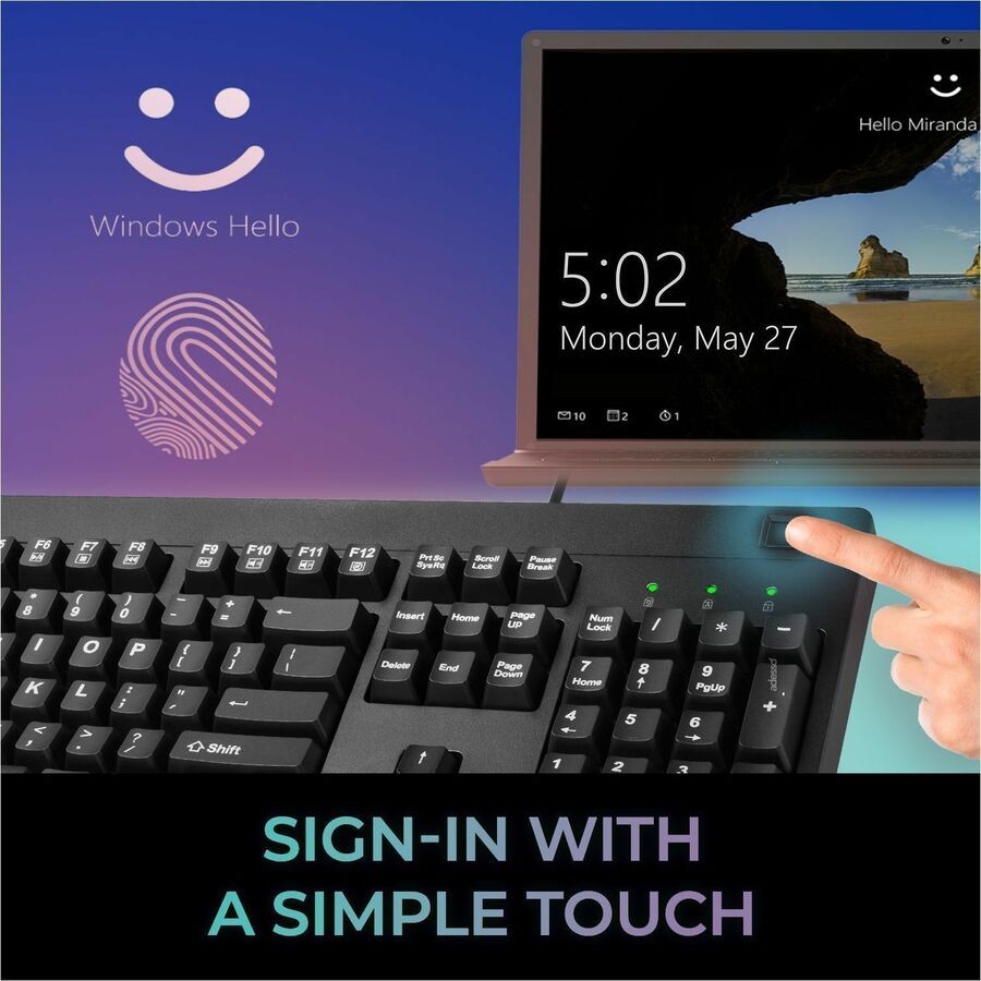 Adesso EasyTouch AKB-630FB Keyboard