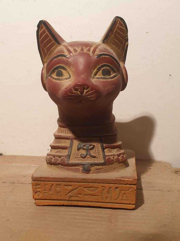 EXTREMELY ACTIVE Haunted Ancient Stone Cat Statue Paranormal Miracles & Protecti