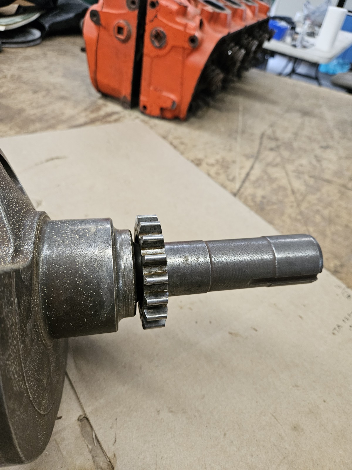 1969 1970 OEM Ford 428 CJ 1UB Cobra Jet Crankshaft 1UB Crank, STANDARD MAIN/ROD