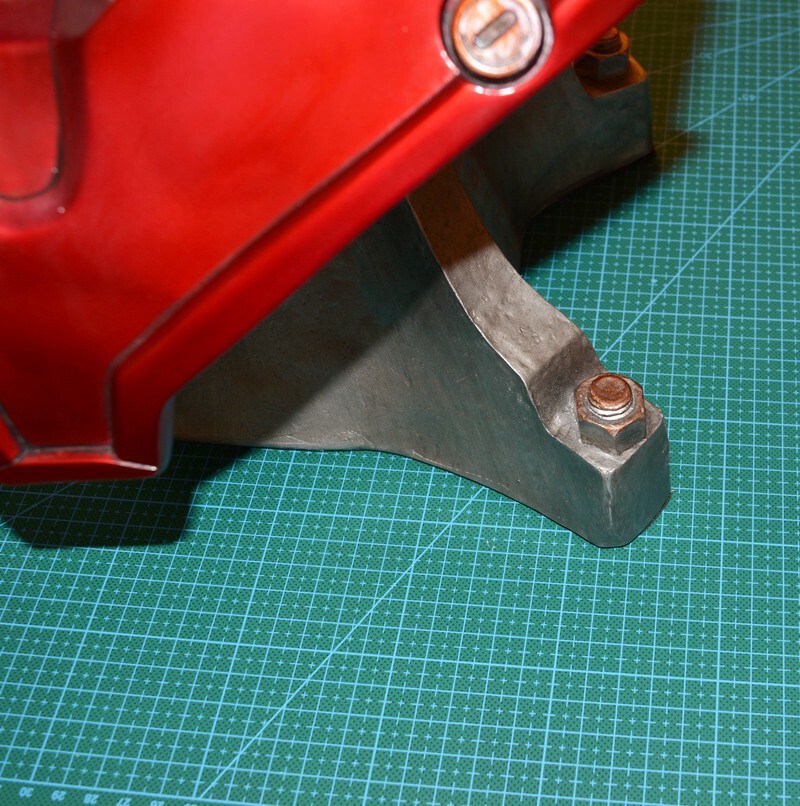 1:1 Scale MK3 Iron Man Resin Half Bust Statue Iron Man Mark 3 LED Eyes Model