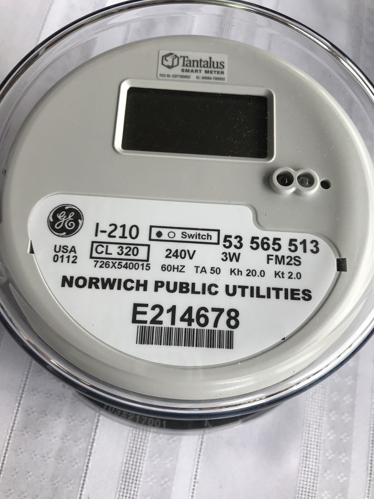 Electric Meter GE Meter I-210 CL320. Submeter used