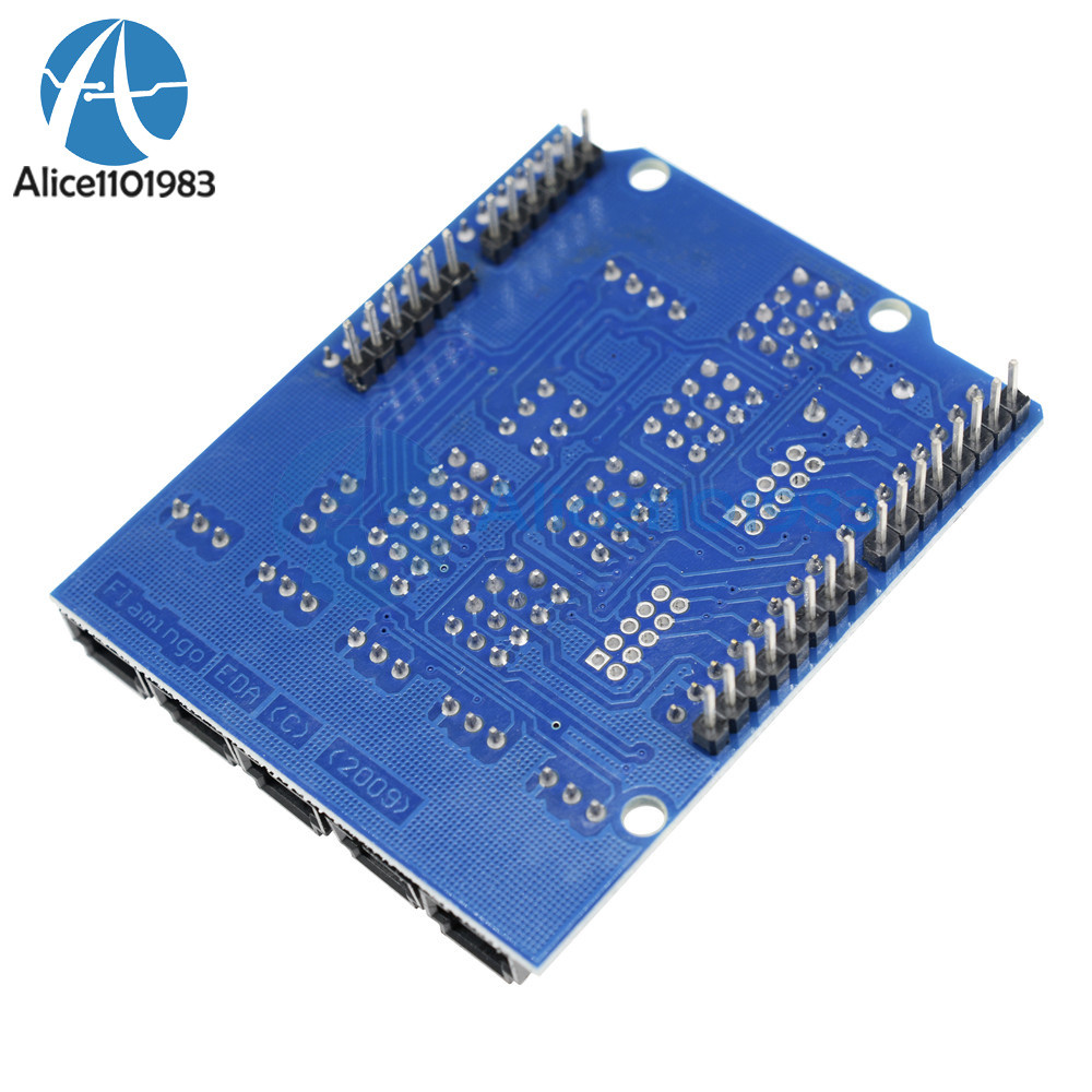Arduino UNO MEGA Duemilanove Sensor Shield V4 Digital Analog Module Servo Motor