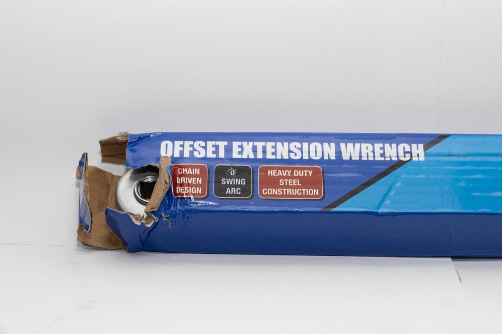 Offset Extention Wrench - Blue and Silver - Chain Driven