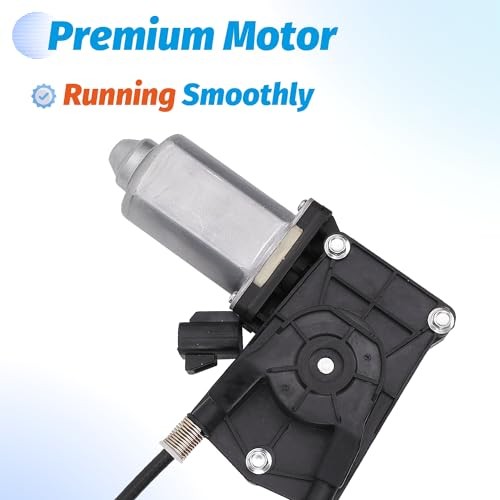 Power Window Regulator with Motor Compatible with Rear Right Passenger Side