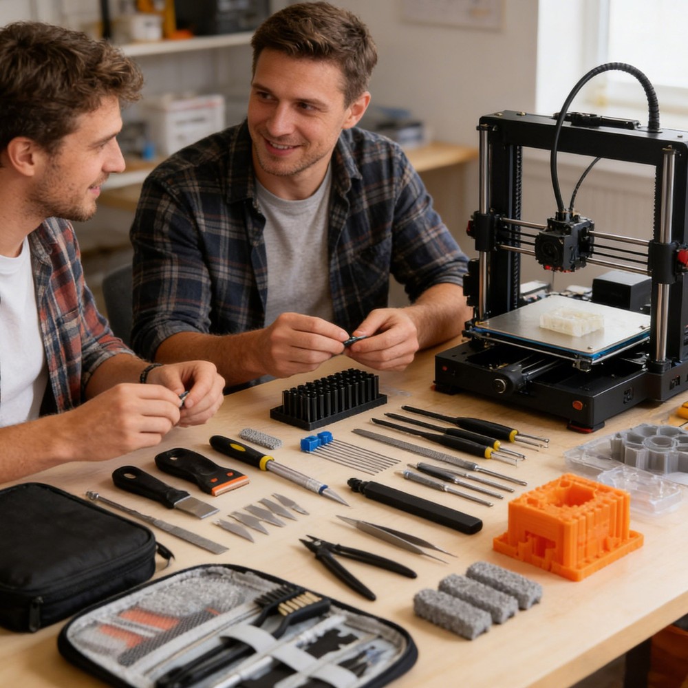3D Printer Accessories Precision Non Slip Nozzle Maintenance Scraper