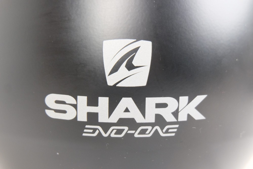SHARK EVO One 2 Solid Helmet Black w/ Carry Bag Size Large
