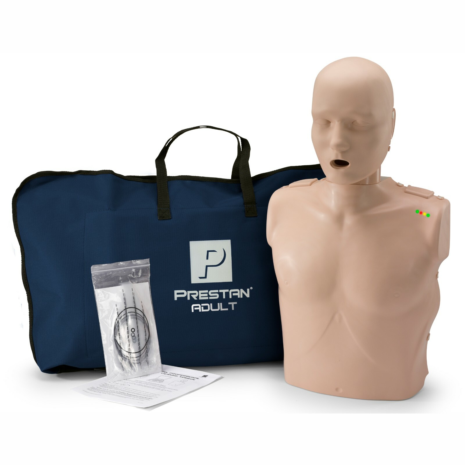 CPR Training Kit w. Adult Manikin WITH Feedback & AED Practi-Trainer Essentials