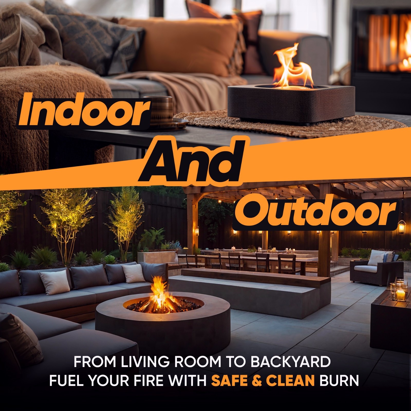 Bioethanol Fireplace Fuel 96 pcs – Clean Burning Ethanol Fuel