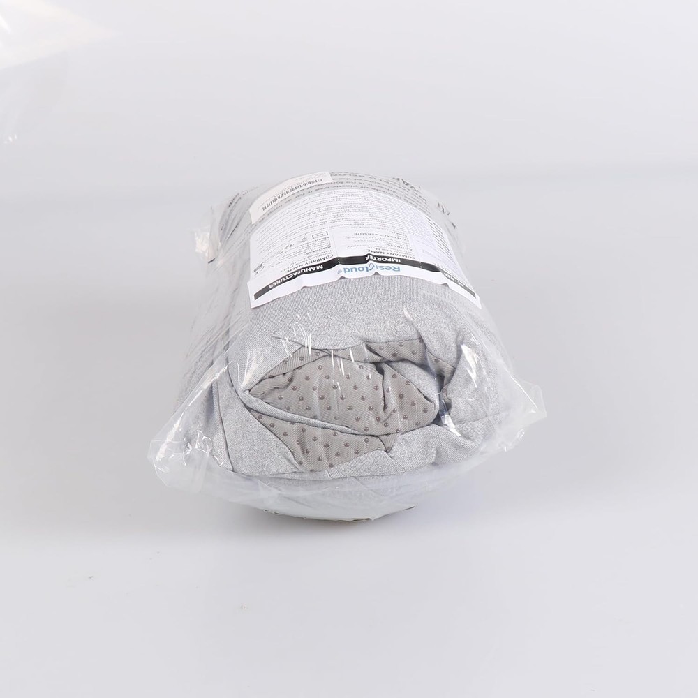 RESTCLOUD Adjustable Lumbar Support Includes a removable pad, Moon Grey