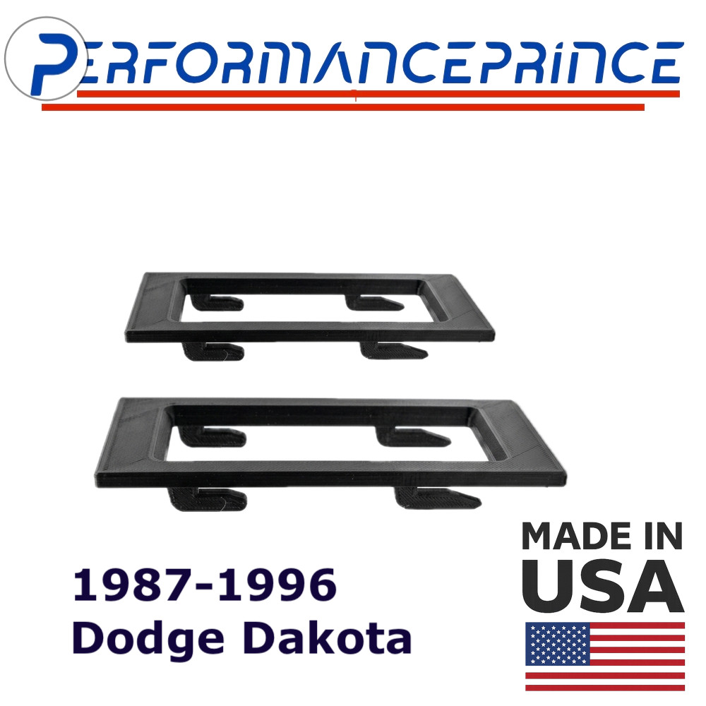 55075261 For 1987-1996 Dodge Dakota Interior Inside Door Handle Bezel Trim -2PCS