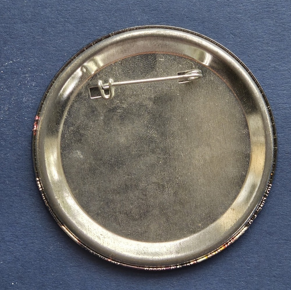 Vintage 1977 KISS Ace Frehley 3" Hotline Button Pin Aucoin Official